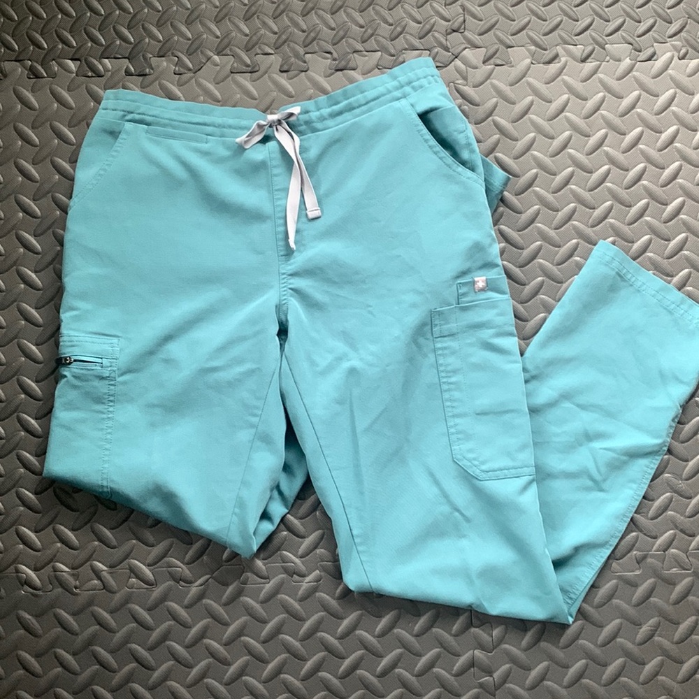 Figs Skinny Scrub Pant size S in Hydrogreen